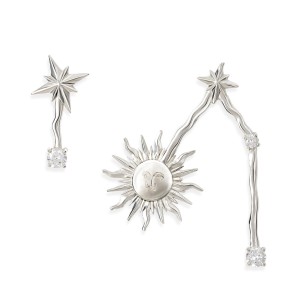 kolczyki constellation silver