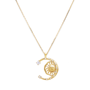 naszyjnik moonlight gold